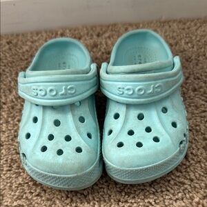 Crocs Kids Aqua Clogs Size 8